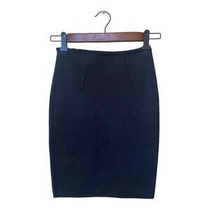 Alexander Wang Classic Black Pencil Mini Skirt size XS